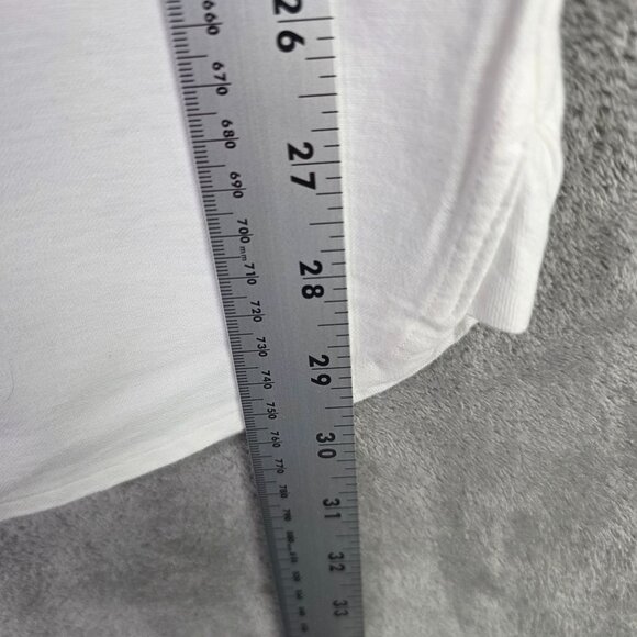 Mens Cremeux Classics White Shirt Short Sleeve Button Down Supima Cotton Size XL - Picture 7 of 9